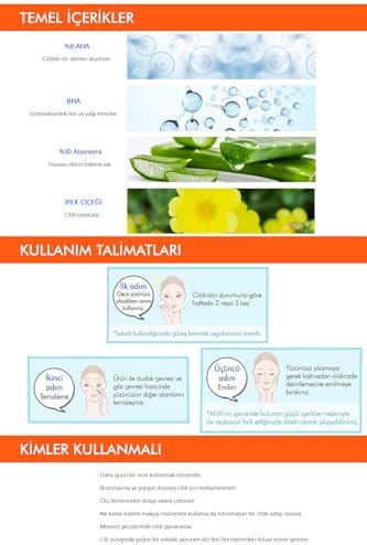 %100 Pamuk Peeling Çubuğu (Yoğun) APIEU Aqua Peeling Swab (Intensive)