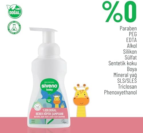 Doğal Bebek Köpük Şampuanı 250 ml