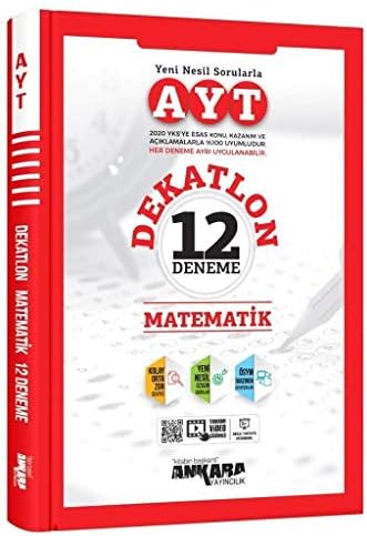 Alternative view of Ankara AYT Dekatlon Matematik 12 Deneme Sınavı