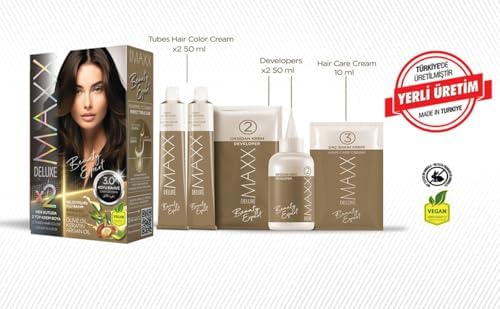 BEAUTY EXPERT HAIR COLOR (KERATİN)'Lİ 1 KUTU (2 X 50 ML) (Koyu Kahve 3.0)