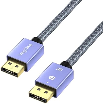 8K/60Hz 4K/165Hz 2K/240Hz DisplayPort 1.4 Kablo 1.5 Metre