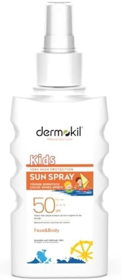 50+++SPF Yüksek Koruyucu Çocuk Güneş Spreyi 200 ml