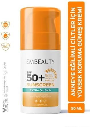 Alternative view of Embeauty Akne Eğilimli Ciltler için Yüz Güneş Kremi SPF50+ 50 ml