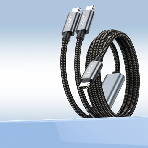 Alternative view of 100W Çift Uçlu Type-C PD Şarj ve Veri Kablosu – E-Mark Chip, 1,5 Metre, Çift Cihaz Şarj Desteği