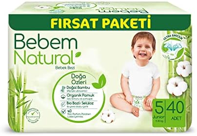Alternative view of Bebek Bezi Junior 5 Beden Fırsat Paketi 40 Adet