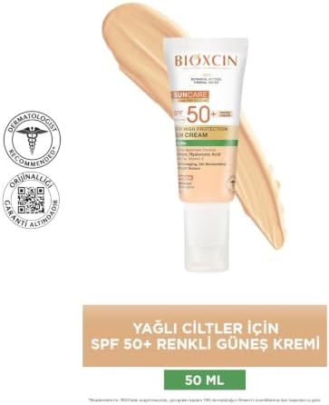 Sun Care Çok Yüksek Korumalı Yağlı Ciltler Için Renkli Güneş Kremi Tinted Spf 50+ 50 Ml