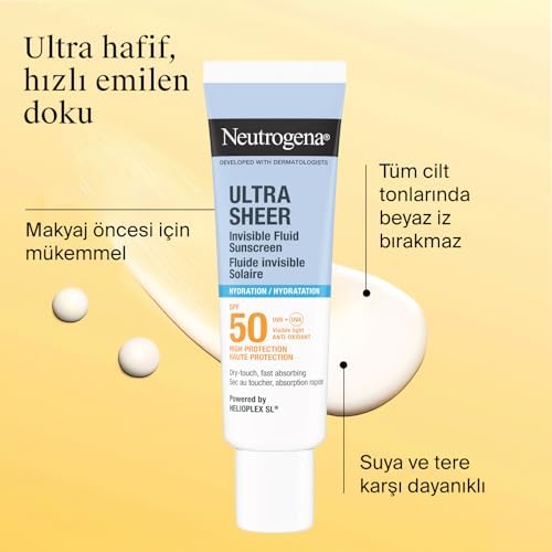 Alternative view of Ultra Sheer Hydrating Fluid SPF50 Yüz Güneş Koruyucu 50 ml