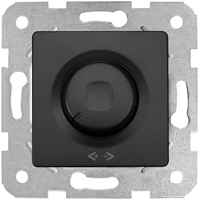 Linnera Life Gece Siyahı PRO Dimmer RC 400W Mekanizma ve Kapak