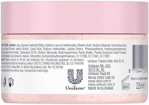 Alternative view of Vücut Peelingi Nar Çekirdeği ve Shea Yağı 225ml Beyaz