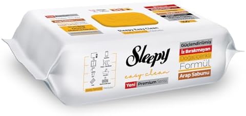 Alternative view of Easy Clean Premium Arap Sabunu Katkılı Yüzey Temizlik Havlusu Mendili 100 Yaprak