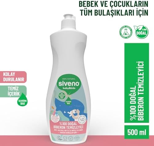 Baby Doğal Emzik ve Biberon Temizleyici 500 ml