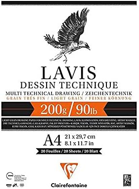 LAVIS DESSIN TECHNIQUE A4 200 gr. Çizim Defteri 3417
