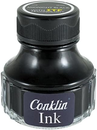 Conklin Mürekkep Serisi CK72124 Midnight Black 90 ml Mürekkep