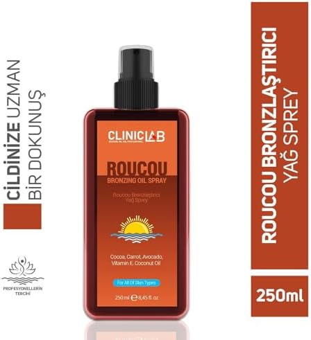 Roucou Bronzlaştırıcı Yağ Sprey 250ml
