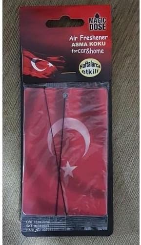 Magic Dose Asma Ayna Süsü Koku Türk Bayrağı