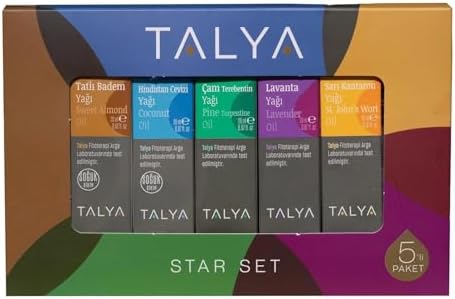 Alternative view of Star Set, Tatlı, Hindistan Cevizi, Çam Terebentin, Lavanta, Sarı Kantaron 100 Mililitre