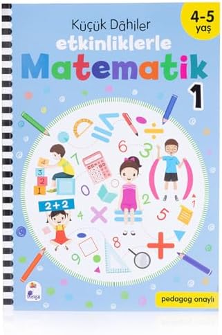 Alternative view of Küçük Dahiler – Etkinliklerle Matematik 1. Kitap: ( 4-5 Yaş )