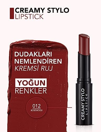 Alternative view of Yarı Parlak Stick Ruj- Creamy Stylo Lipstick -012 Rosewood-8682536013727