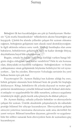 Bebeğimle Küçük Adımlar Büyük Gelişimler: 0-1 Yaş Bebekler İçin Duygusal ve Harekete Dayalı Aktivite