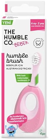 Alternative view of - Humble Brush Baby Bebekler için Alıştırma Diş Fırçası - Pembe