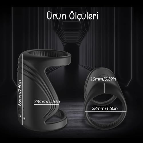 Alternative view of - Penis Vibratörü, Geçiktirici Etkili, Partnerli Kullanım - G Simülatör - Uzun Ereksiyon
