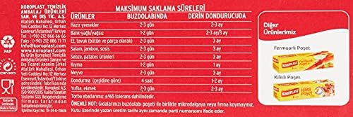 Alternative view of Büyük Boy Buzdolabı Poşeti 20'li Set, BPA İçermez, Sızdırmaz Mutfak Buzdolabı Poşeti Büyük Boy 30x45cm, Meyve Sebze Yemek Gıda Saklama Torbası, Tekrar Kullanılabilir Mutfak Saklama Torbası