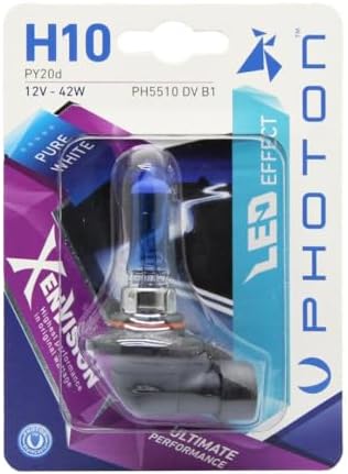 Ampul H10 12V 42W Xen Vision (Tekli Blister) (Beyaz Işık) 6000K PHT PH5510 DV B1