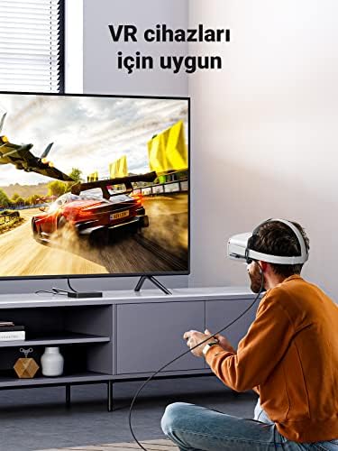 Alternative view of Type-C USB 3.0 90 Derece Açılı Örgülü Data ve Şarj Kablosu 1 Metre