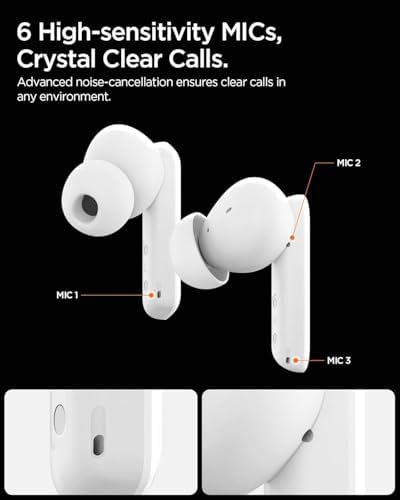 Audio TWS P20 Bluetooth Kablosuz Kulaklık - ANC Pro Aktif Gürültü Engelleme + ENC 6 Mikrofon - 10mm LCP Graphene Sürücü - 30 Saat iOS & EQ App Şeffaf & Gaming Mod iPX5 Siyah - ASD07888