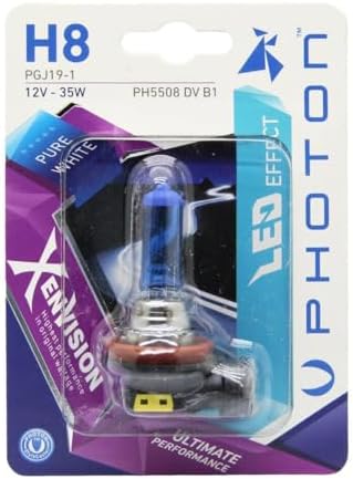 Alternative view of Ampul H8 12V 35W Xen Vision (Tekli Blister) (Beyaz Işık) 6000K PHT PH5508 DV B1