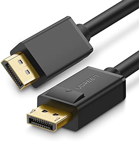 4K 60Hz Displayport to Displayport Kablo, 2 Metre, Siyah - Görsel 3