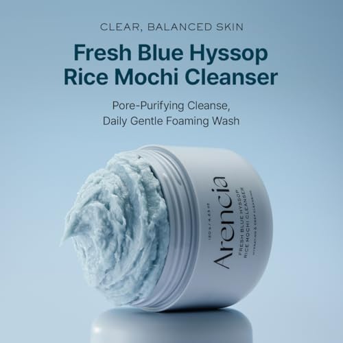 Alternative view of Arencia Fresh Blue Hyssop Rice Mochi Cleanser