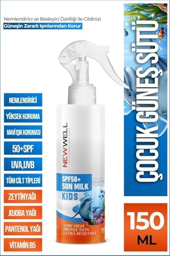 Alternative view of New Well Çocuk Güneş Sütü Yüksek Koruma Spf50+ Jojoba Oil 150 Ml, Tycyzh4K5N171619943421284