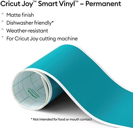 Alternative view of Joy Smart Kalıcı Vinil Mat Aqua 5,5 inç x 48 inç (13,9 cm x 121,9 cm)