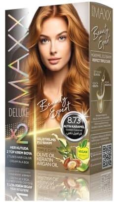 Alternative view of BEAUTY EXPERT HAIR COLOR (KERATİN)'Lİ 1 KUTU (2 X 50 ML) (Altın Karamel 8.73)