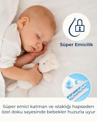 Alternative view of Bebek Bezi 6 Numara X-Large (15+ Kg) 6 Adet – Deneme Paketi, Yüksek Emicilik