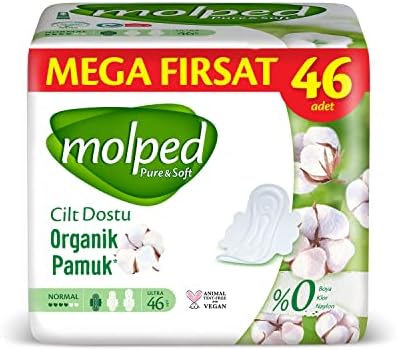 Pure&Soft Ultra Hijyenik Ped Normal Mega Fırsat 46 Adet, Kanatlı