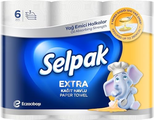 Alternative view of Extra Havlu, 6'lı Yağ Emici