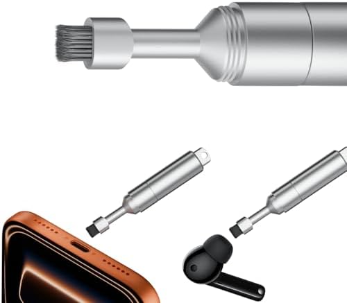 Alternative view of 3'ü 1 Arada Anahtarlık Seti – SIM Kart İğnesi, Telefon Temizleme Fırçası ve Mini Açma Aparatı – Gümüş OTGBR