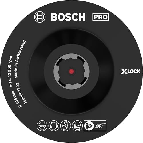 Accessories Professional Destek Tabağı (cırt cırtlı, X-LOCK, Ø125 mm) - Görsel 3