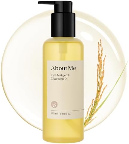 ABOUT ME Rice Makgeolli Cleansing Oil Pirinç Özlü Nemlendirici Siyah Nokta Karşıtı Yüz Temizleme Yağı 195 ml