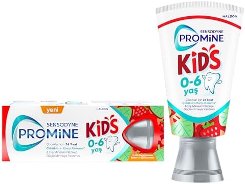Alternative view of Promine Çocuk 0-6 Yaş Diş Macunu 50 ml - Çilek Aromalı