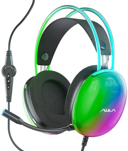 Alternative view of Aula S505 RGB USB Gaming Mikronfonlu Oyuncu Kulaklığı Siyah