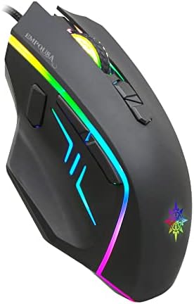 Alternative view of INCA IMG-344T RGB 6 Led 7200DPI 8D Macro Keys Professional Gamıng Mouse,Profesyonel Oyuncu Mouse, Programlanabilir 8 Tuş, 10 Farklı RGB Modu,Hızlı Profil Oluşturma, Performans Ve Hız