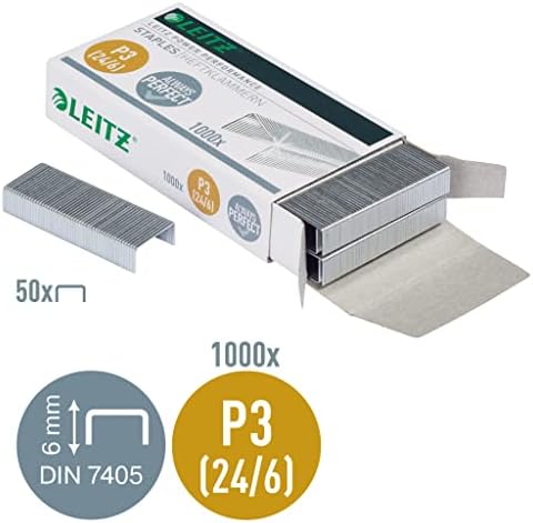Power Performance zımba teli P3, 1000 adet, galvanizli, 55700000 24/6 mm