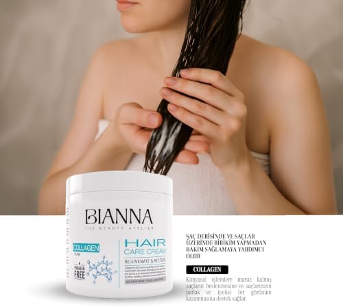 Alternative view of Saç Kremi Collagen Canlandıran ve Güneşten Koruyan Saç Bakım Kremi - 500ml