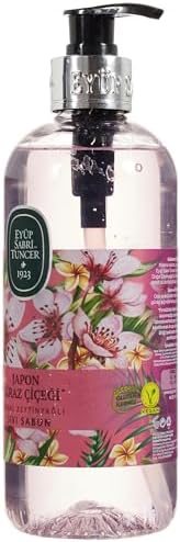 Doğal Zeytinyağli Sıvı Sabun Kiraz Çiçeği (500 ml)