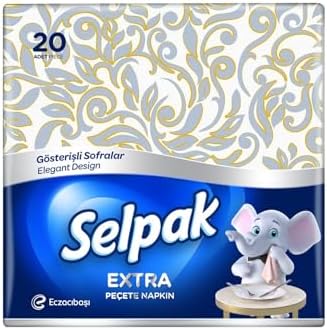 Alternative view of Extra Desenli Peçete 20'li