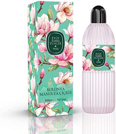 Manolya Çiçeği Kolonyası 400 Ml Silindir Pet Şişe