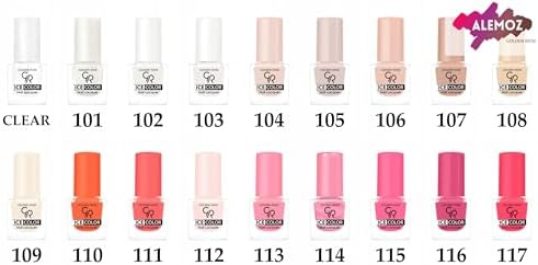Alternative view of Ice Nail Lacquer No: 134 - Parlak Bitişli Mini Oje 6 ml